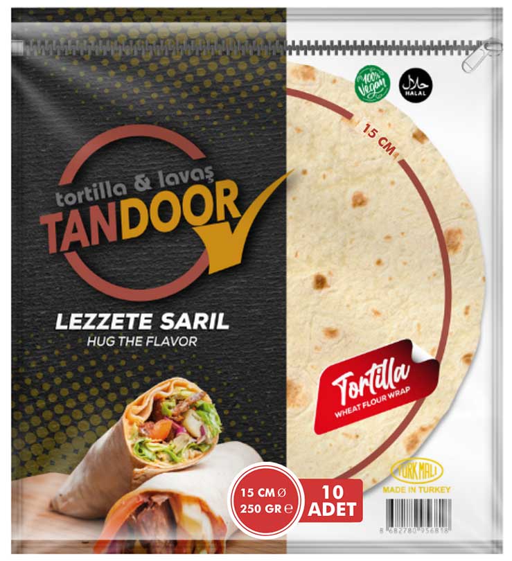 Tortilla-Lavaş 10x15cm