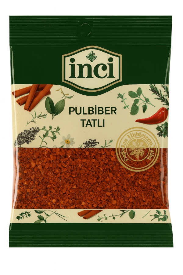 Pul Biber Tatlı 1kg - İNCİ