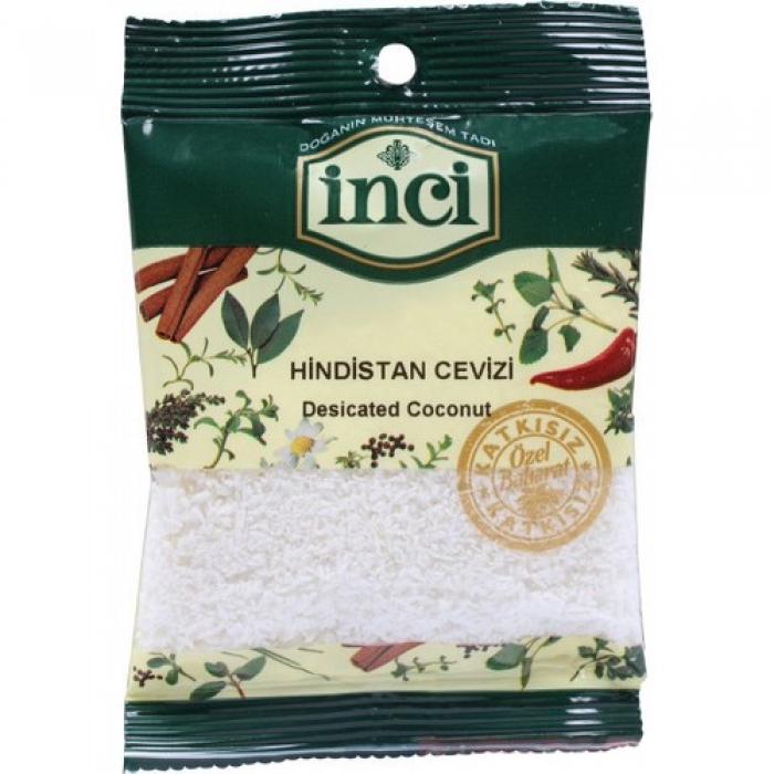 Hindistan Cevizi / Arra Kokosi 50g - İNCİ